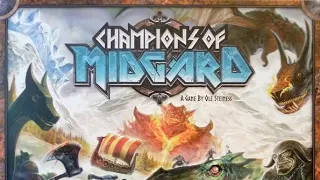 Champions of Midgard + Expansions 5 Player Live Play