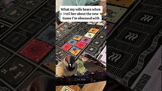 She did not ask me to talk about this #boardgame