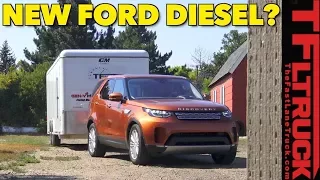 How Will the New Ford F-150 Diesel Tow? (We Test a Land Rover to Find Out)