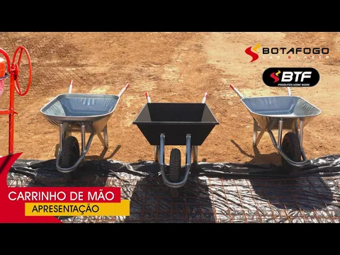Carrinho de Mão 60 Litros Extra Forte Botafogo