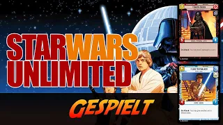 Star Wars: Unlimited gespielt auf der SPIEL '23 - Ersteindrücke
