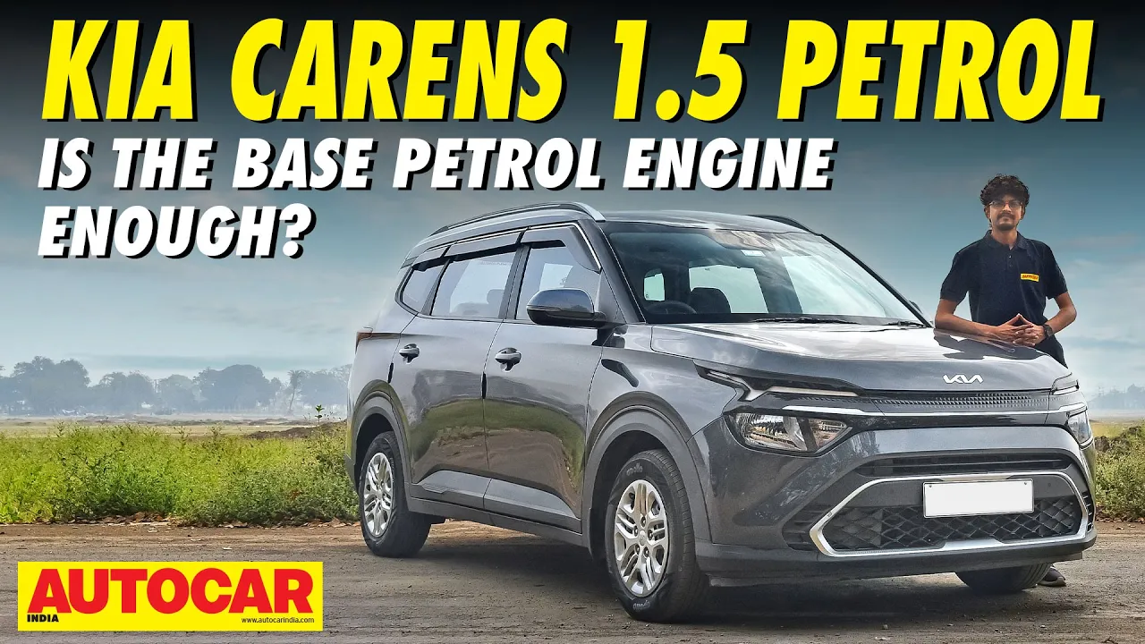 Kia Carens 1.5 petrol manual review - Still want a Maruti Ertiga? | First Drive | @autocarindia1