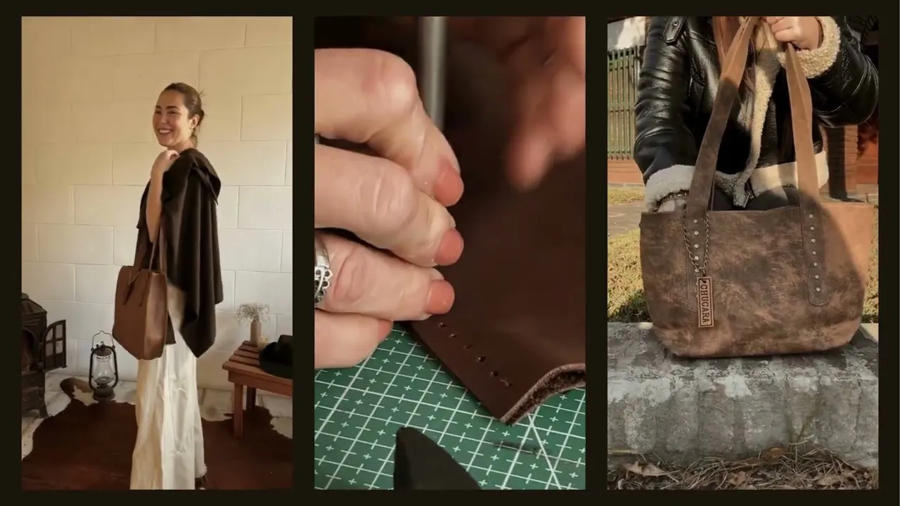 Video de CHUCARA | Carteras artesanales de cuero argentino 