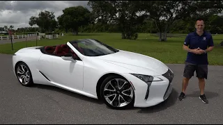 Does the NEW 2021 Lexus LC 500 convertible disappoint?