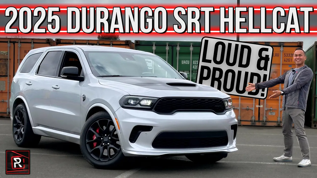 The 2025 Dodge Durango SRT Hellcat Is An Obnoxious SUV With Charming Muscle Car Vibes