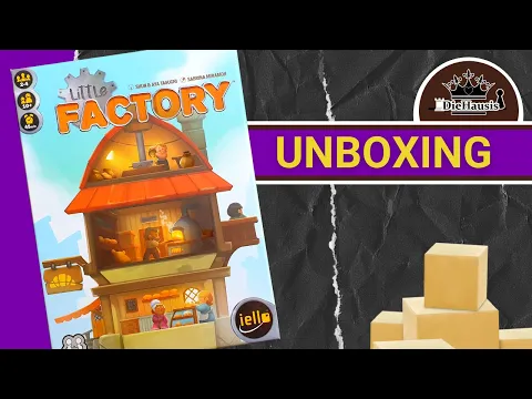 Little Factory | Brettspiel UNBOXING (iello | Hutter Trade 2021)