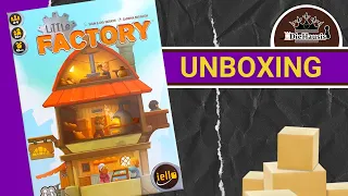Little Factory | Brettspiel UNBOXING (iello | Hutter Trade 2021)