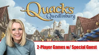 Quacks of Quedlinburg: Rules and 2 Player Game Play w/ Special Guest