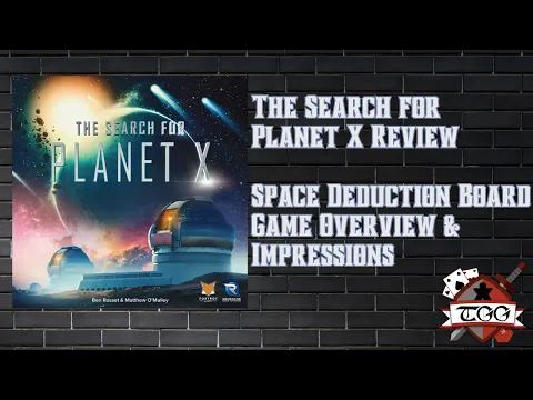 The Search for Planet X Review | Space Deduction Board Game Overview & Impressions