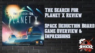 The Search for Planet X Review | Space Deduction Board Game Overview & Impressions