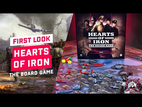 Hearts of Iron the board game. A First Look at the Prototype