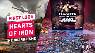 Hearts of Iron the board game. A First Look at the Prototype