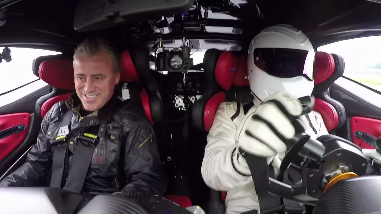 Mat LeBlanc and The Stig Drive The Aston Martin Vulcan | Top Gear