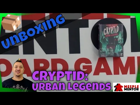 Unboxing Cryptid: Urban Legends