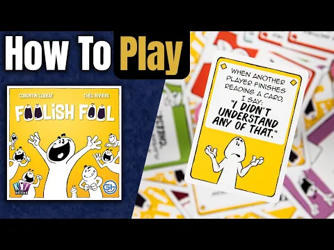 Foolish Fool How to Play Learn to Play in 3 Minutes