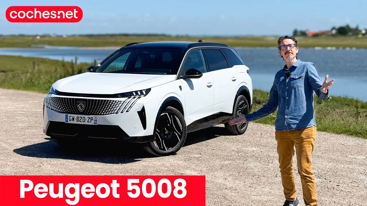 PEUGEOT 5008 - SUV 7 Plazas 2024 | Prueba / Test / Review en español E-5008 | coches.net