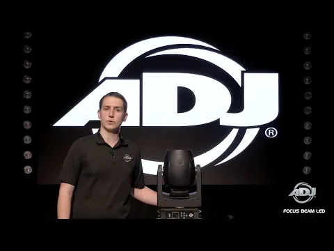 Product video thumbnail for ADJ American DJ Focus Beam LED 80W Cool White Moving Head