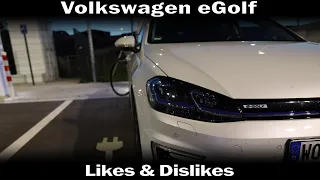 VW eGolf - Likes & Dislikes