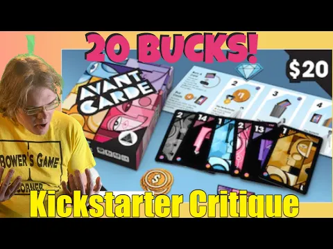 Avant Carde - Kickstarter Critique Review