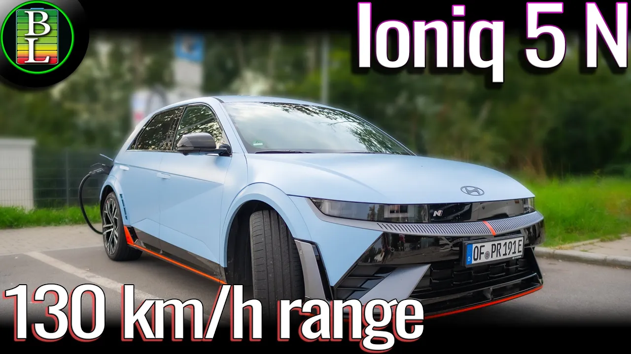 Ioniq 5 N - 130 km/h full range test