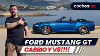 Ford MUSTANG GT Cabrio 2025 | Prueba / Test / Review en español | coches.net