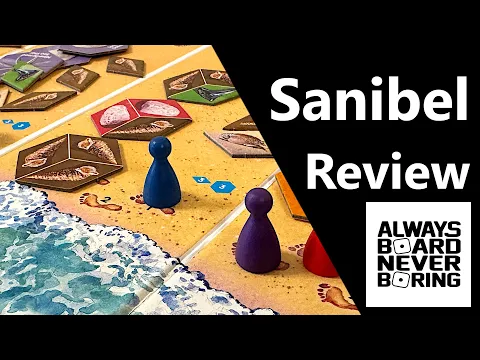 Sanibel Review | Elizabeth Hargrave (Wingspan) Creates a Feel-Good Family Board Game
