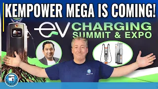 I Check Out Kempower's Mega Satellite EV Charger And More At EVCS!
