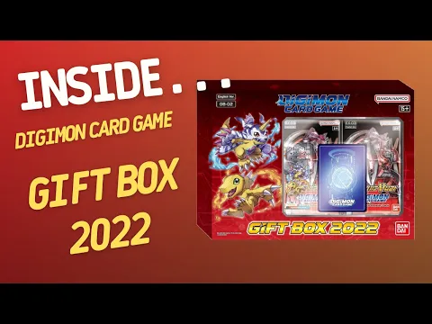 Inside…Digimon Card Game Gift Box 2022 (4K60fps)