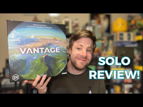 Vantage Board Game - Solo Review