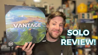Vantage Board Game - Solo Review