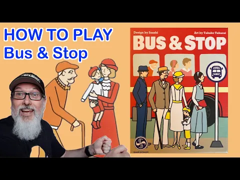 Bus & Stop | Card Game | A Saashi & Saashi Board Game | How to Play