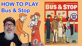 Bus & Stop | Card Game | A Saashi & Saashi Board Game | How to Play