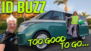 The BEST electric minivan went BYE BYE..but we still LOVE the VW ID Buzz