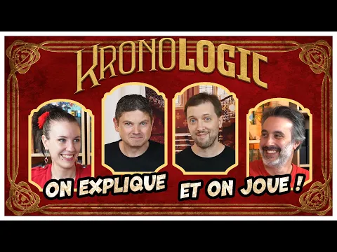 Kronologic, Paris 1920, on explique et on joue (avec l'un des auteurs et les éditeurs)