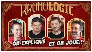Kronologic, Paris 1920, on explique et on joue (avec l'un des auteurs et les éditeurs)