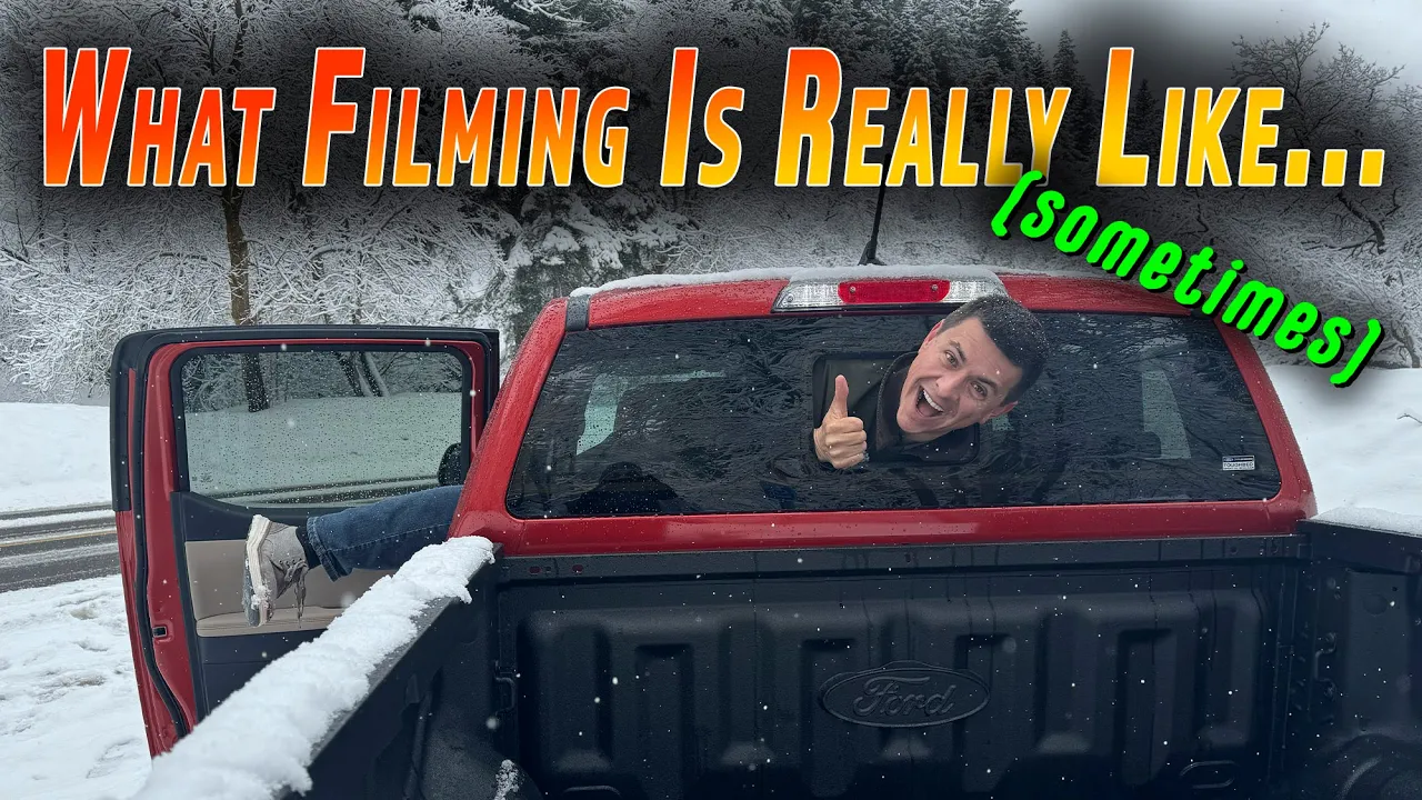 ABG Behind The Scenes - Filming The 2024 Ford Ranger, Too Much Coffee Edition