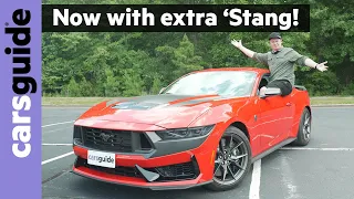 2024 Ford Mustang review: Dark Horse | Most powerful V8 Coyote engine yet in new Toyota Supra rival!