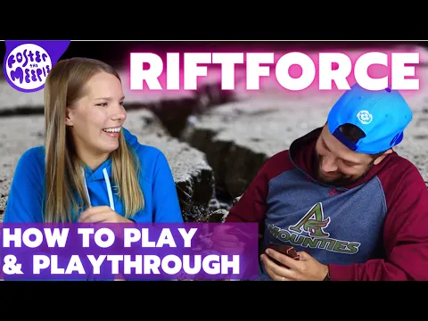 Riftforce How To Play & Playthrough | Jeff vs Jamie | 2 Player Board Game