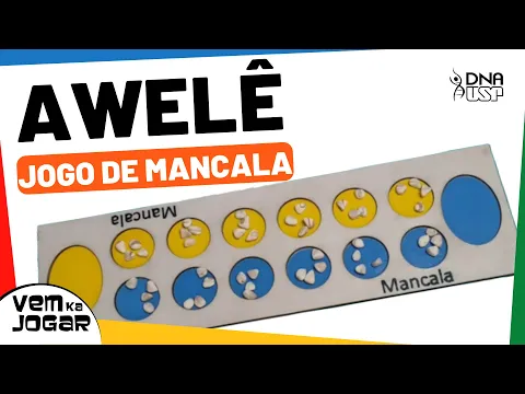 MANCALA AWELÉ - Aprenda a jogar essa versão do jogo da Família de Jogos Mancala!