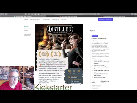El nuevo juego de #MelmacGames #Distilled