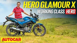 Hero Glamour X review - Best of both worlds? | First Ride | Autocar India