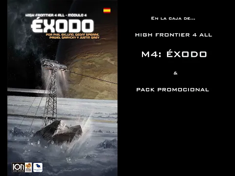 HIGH FRONTIER M4: ÉXODO (+ promos de MQO) - En la caja