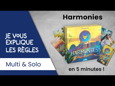 Je vous explique les règles du jeu HARMONIES en moins de 5 minutes!