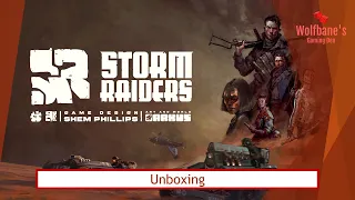 Storm Raiders KS with extras [Board Game] - Unboxing