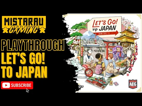 Let's Go! To Japan | How to Play | Solo Playthrough | Mista Rau Gaming