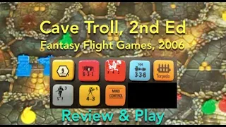 Cave Troll, 2nd Edition (Fantasy Flight Games) Review & How to Play