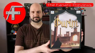 The Fanatic Previews: Purim - a Biblically-themed action selection coop by Funhill Games