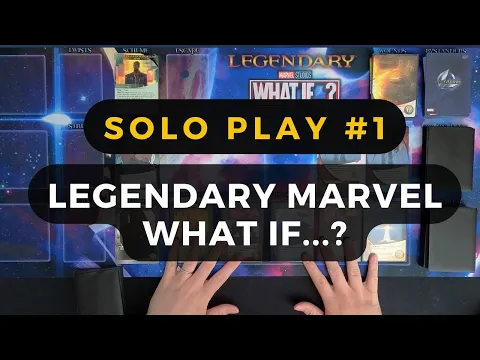 Legendary Marvel Deckbuilding Game: What If...? | Solo Play #1 | DaniCha
