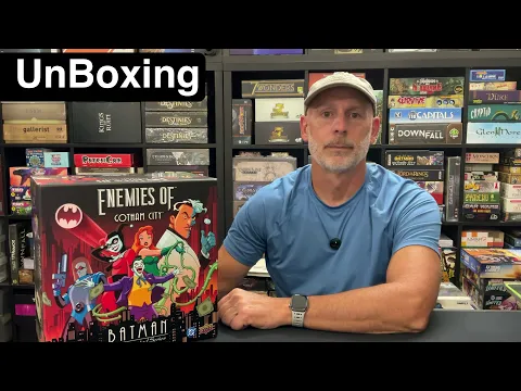 TDG: Enemies of Gotham City unboxing with Ray