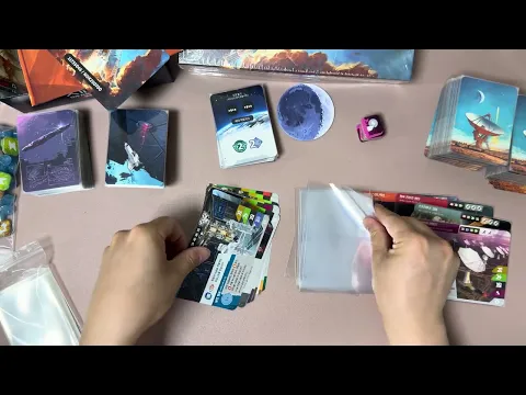 SETI+Space Agencies Expansion – Card Sleeving & Organization